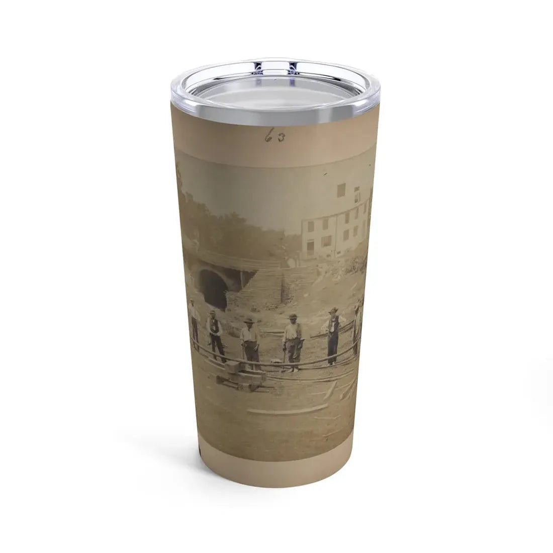 Railroad Construction Workers (U.S. Civil War) Tumbler 20oz 20oz - Go Mug Yourself