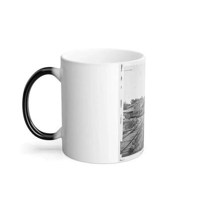Railroad Depot in Warrenton (U.S. Civil War) Color Changing Coffee Mug 11oz - Go Mug Yourself