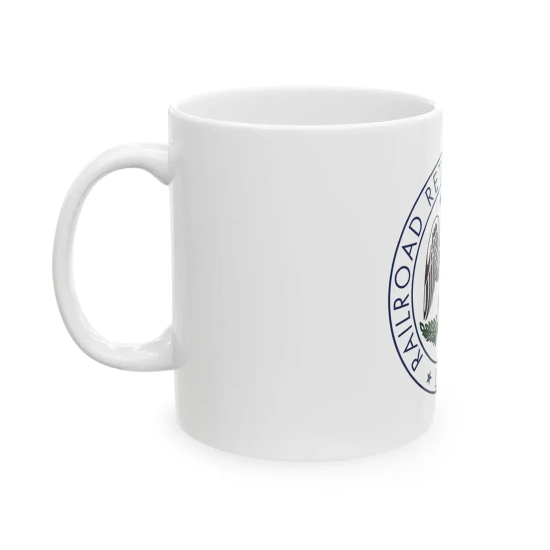 Railroad Retirement Board - White Coffee Mug - Go Mug Yourself