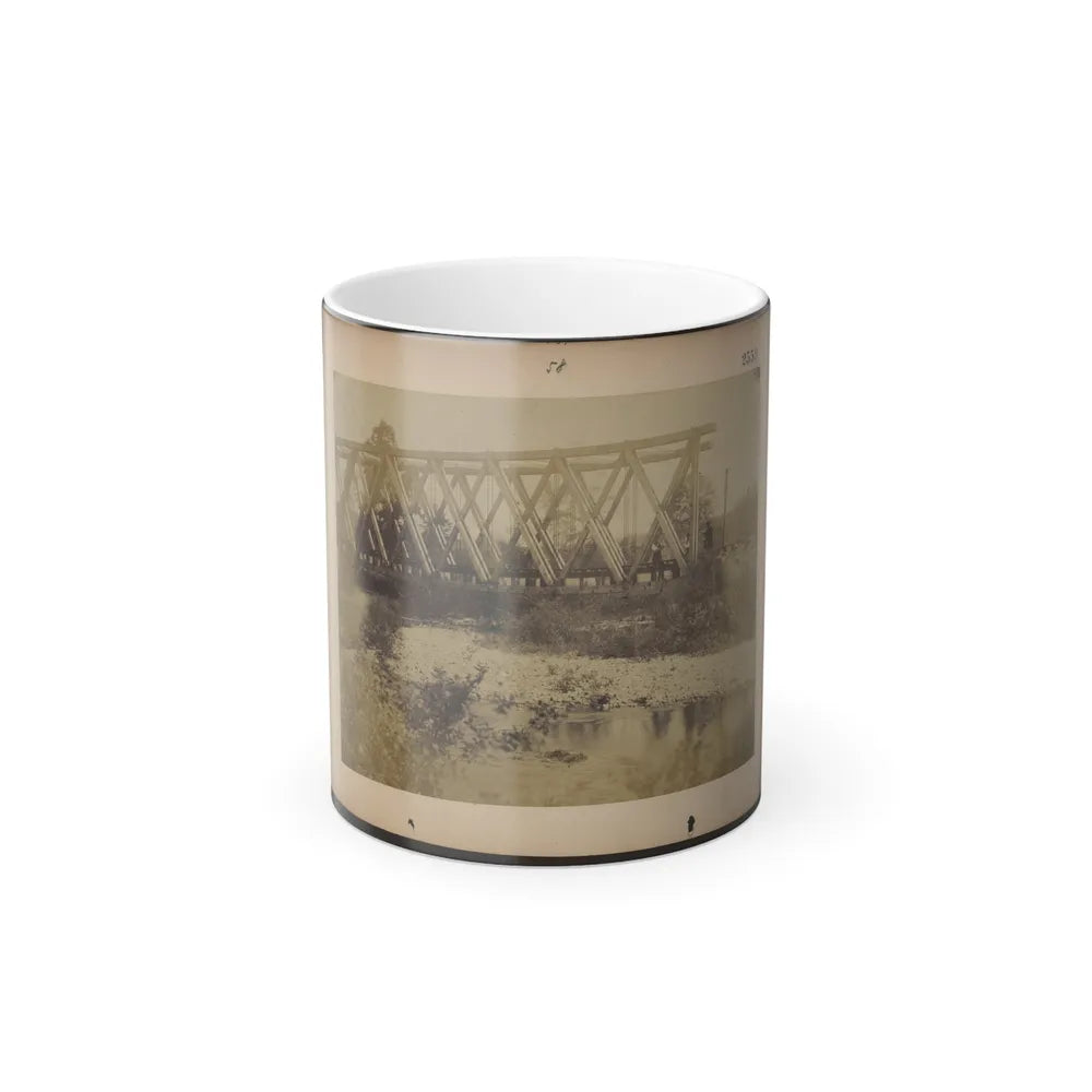 Railroad Trestle Bridge (U.S. Civil War) Color Changing Coffee Mug 11oz-11oz-Go Mug Yourself