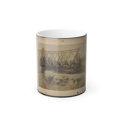 Railroad Trestle Bridge (U.S. Civil War) Color Changing Coffee Mug 11oz-11oz-Go Mug Yourself