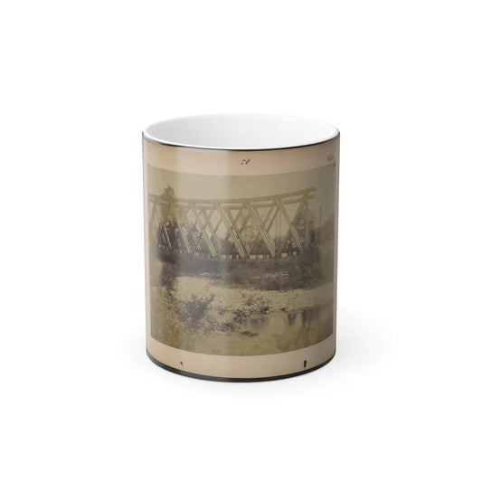 Railroad Trestle Bridge (U.S. Civil War) Color Changing Coffee Mug 11oz-11oz-Go Mug Yourself