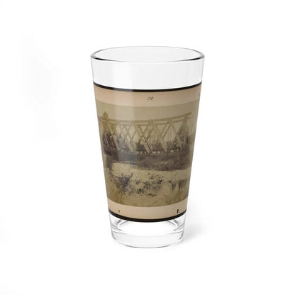 Railroad Trestle Bridge (U.S. Civil War) Pint Glass 16oz-16oz-Go Mug Yourself