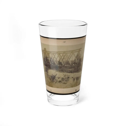 Railroad Trestle Bridge (U.S. Civil War) Pint Glass 16oz 16oz - Go Mug Yourself