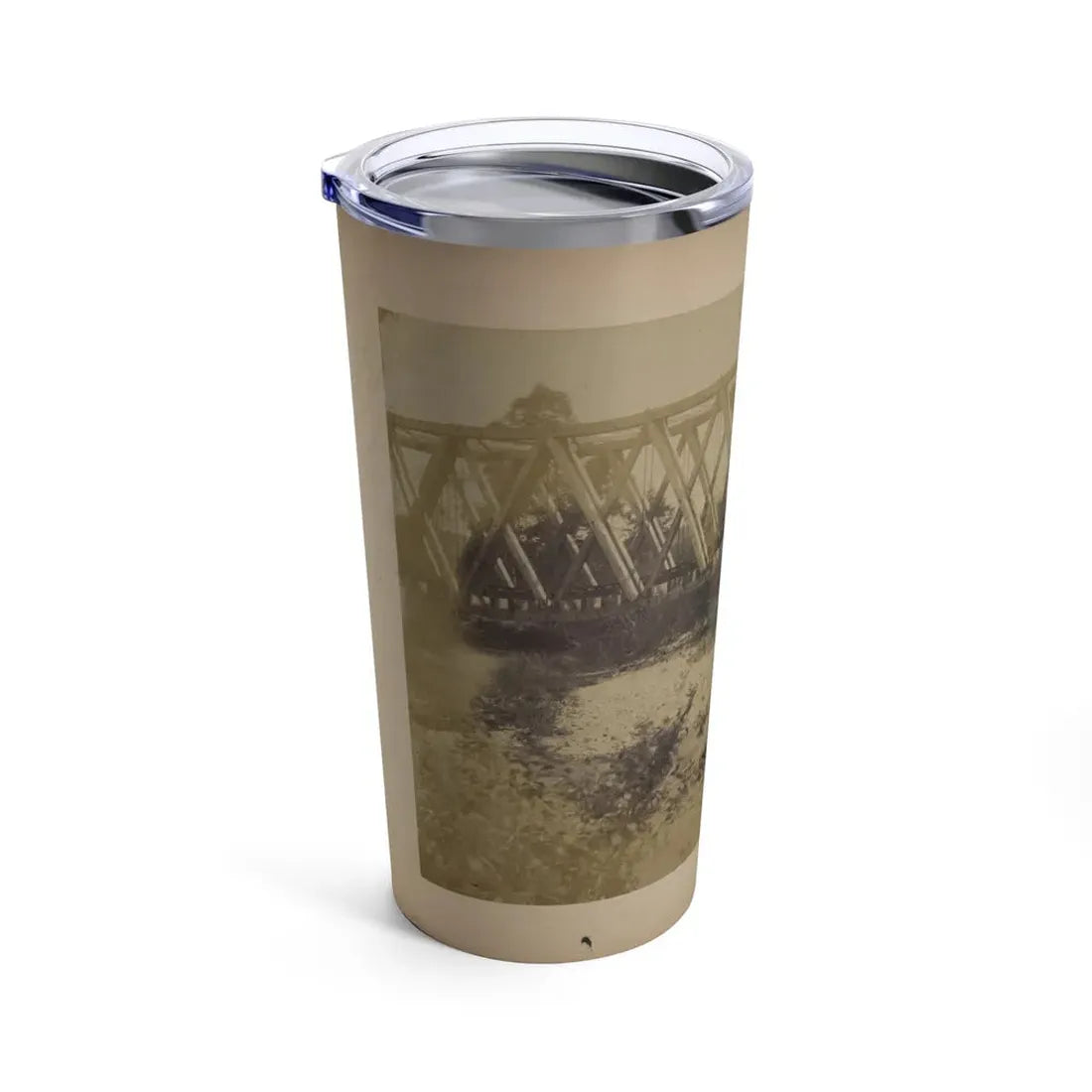 Railroad Trestle Bridge (U.S. Civil War) Tumbler 20oz - Go Mug Yourself