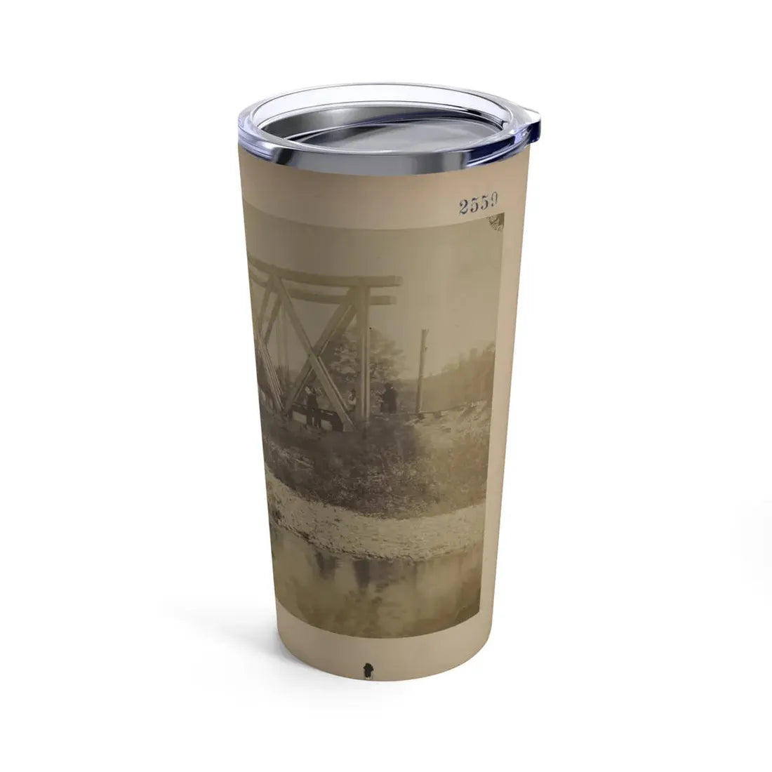 Railroad Trestle Bridge (U.S. Civil War) Tumbler 20oz - Go Mug Yourself