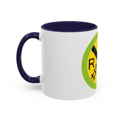 Railroading (Boy Scout Merit Badge) Accent Coffee Mug-Go Mug Yourself