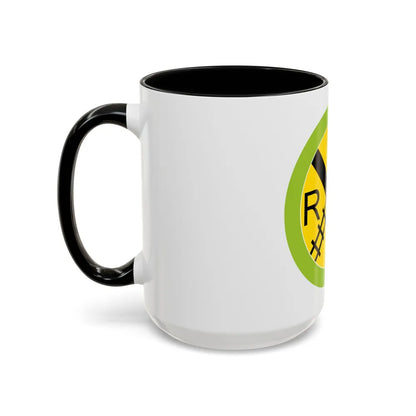 Railroading (Boy Scout Merit Badge) Accent Coffee Mug-Go Mug Yourself