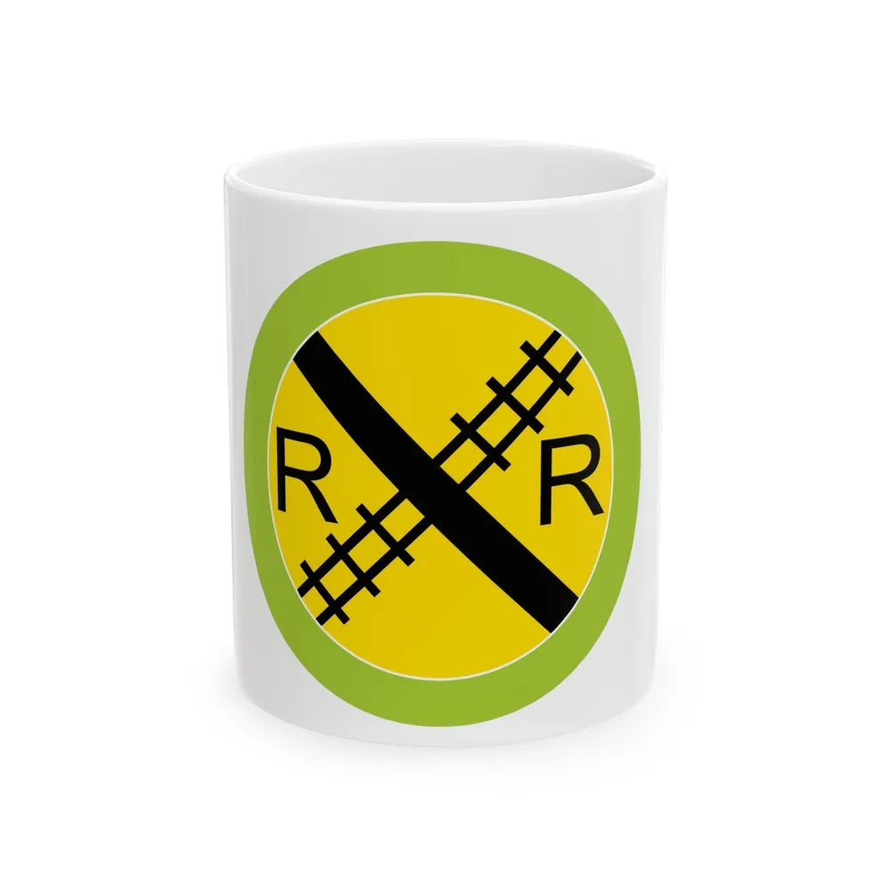 Railroading (Boy Scout Merit Badge) White Coffee Mug-11oz-Go Mug Yourself