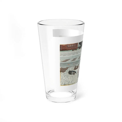 Railyard Illustrations (Magazine Illustration) Pint Glass 16oz-Go Mug Yourself