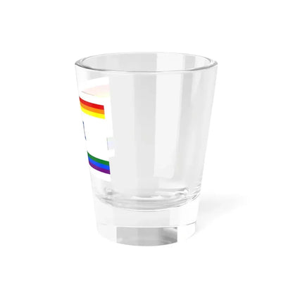 Rainbow Israel (Israel) Shot Glass 1.5oz - Go Mug Yourself