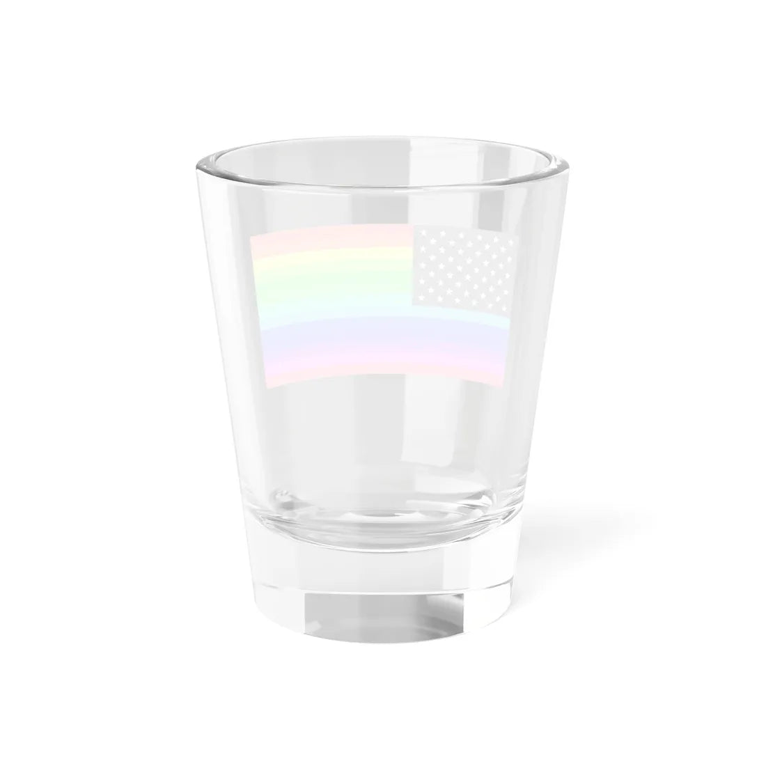 RainbowAmerica (United States) Shot Glass 1.5oz - Go Mug Yourself