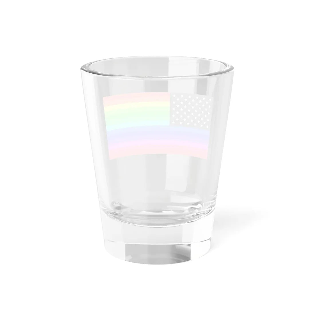 RainbowAmerica12 (United States) Shot Glass 1.5oz - Go Mug Yourself
