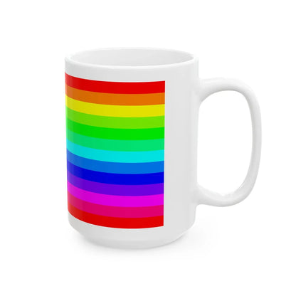 RainbowAmerica12 (United States) White Coffee Mug - Go Mug Yourself