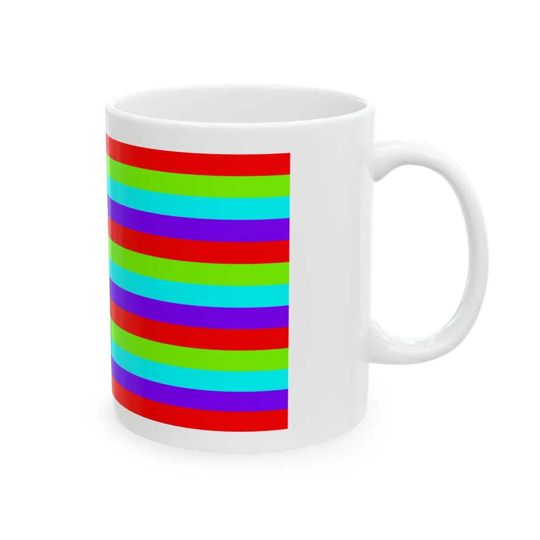 RainbowAmerica4 (United States) White Coffee Mug - Go Mug Yourself
