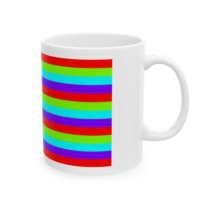 RainbowAmerica4 (United States) White Coffee Mug - Go Mug Yourself