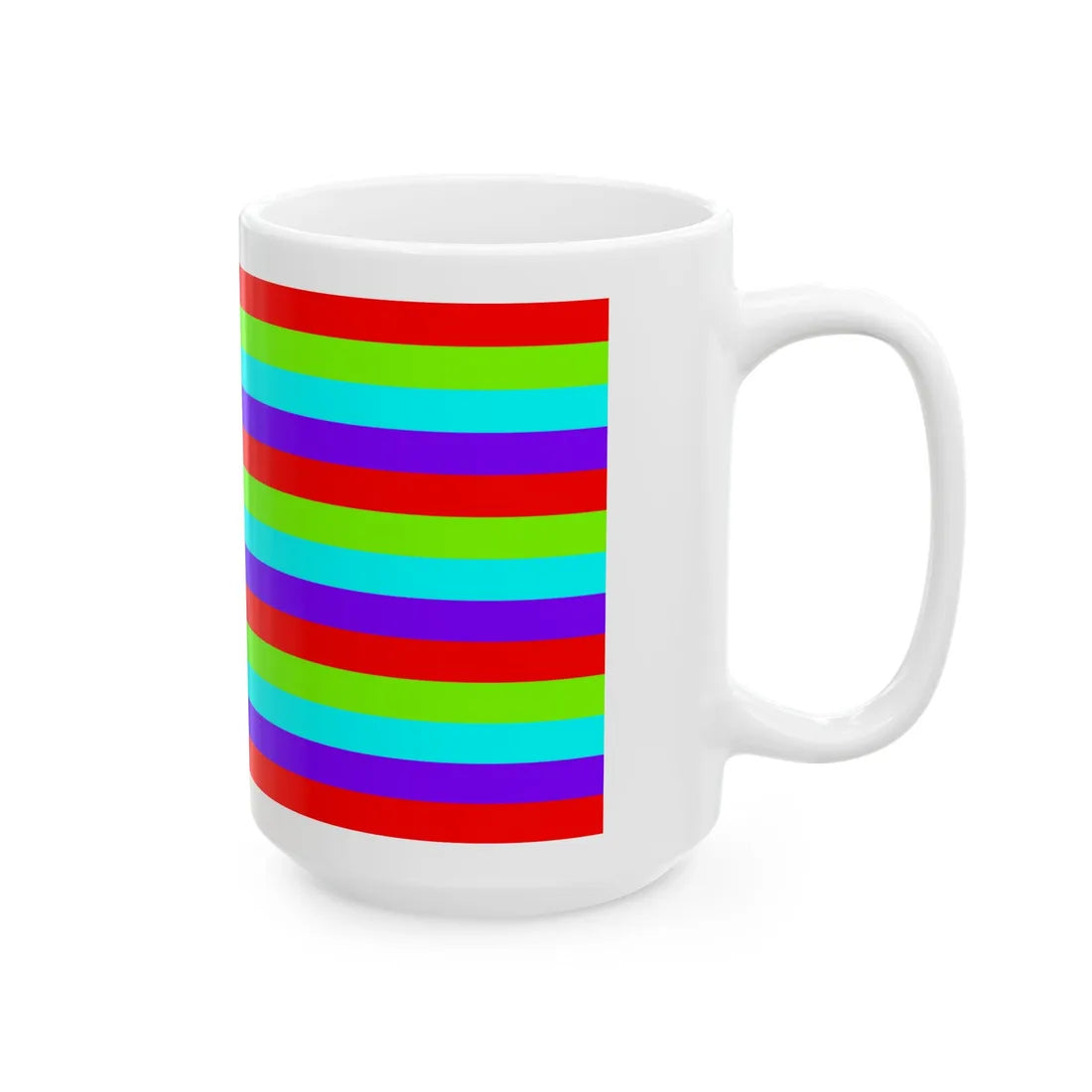 RainbowAmerica4 (United States) White Coffee Mug - Go Mug Yourself