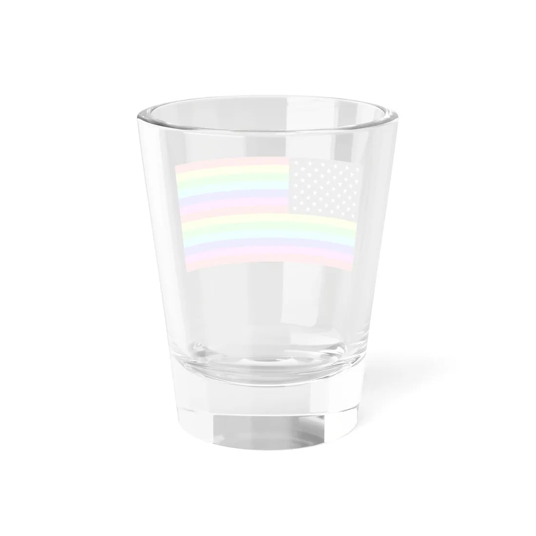 RainbowAmerica6 (United States) Shot Glass 1.5oz - Go Mug Yourself
