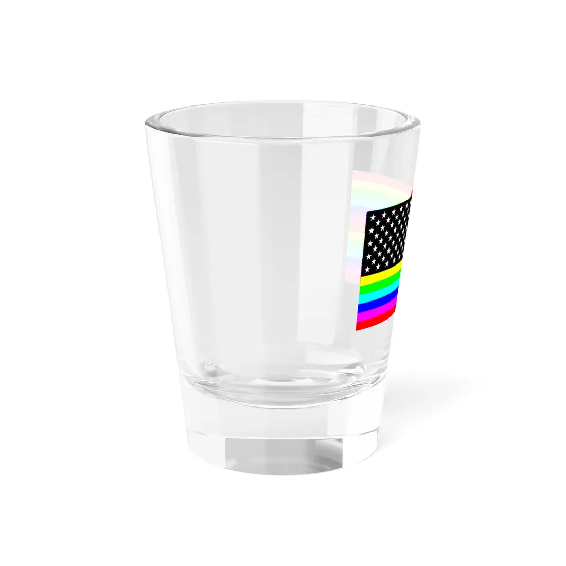 RainbowAmerica6 (United States) Shot Glass 1.5oz - Go Mug Yourself