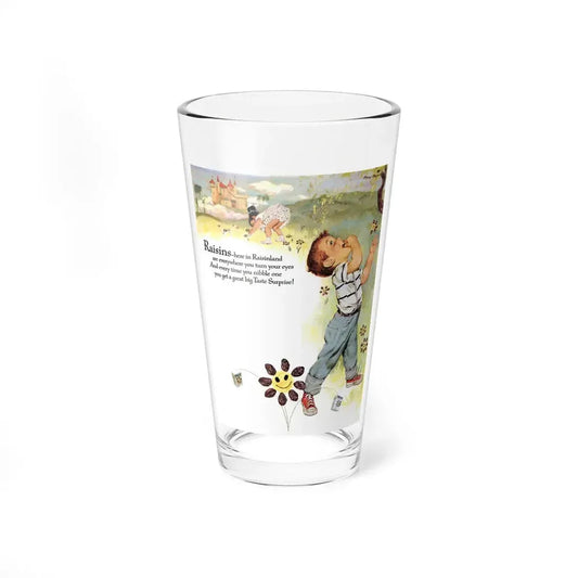 Raisins advertisement, Ladies' Home Journal, April 1960 (Magazine Illustration) Pint Glass 16oz 16oz - Go Mug Yourself