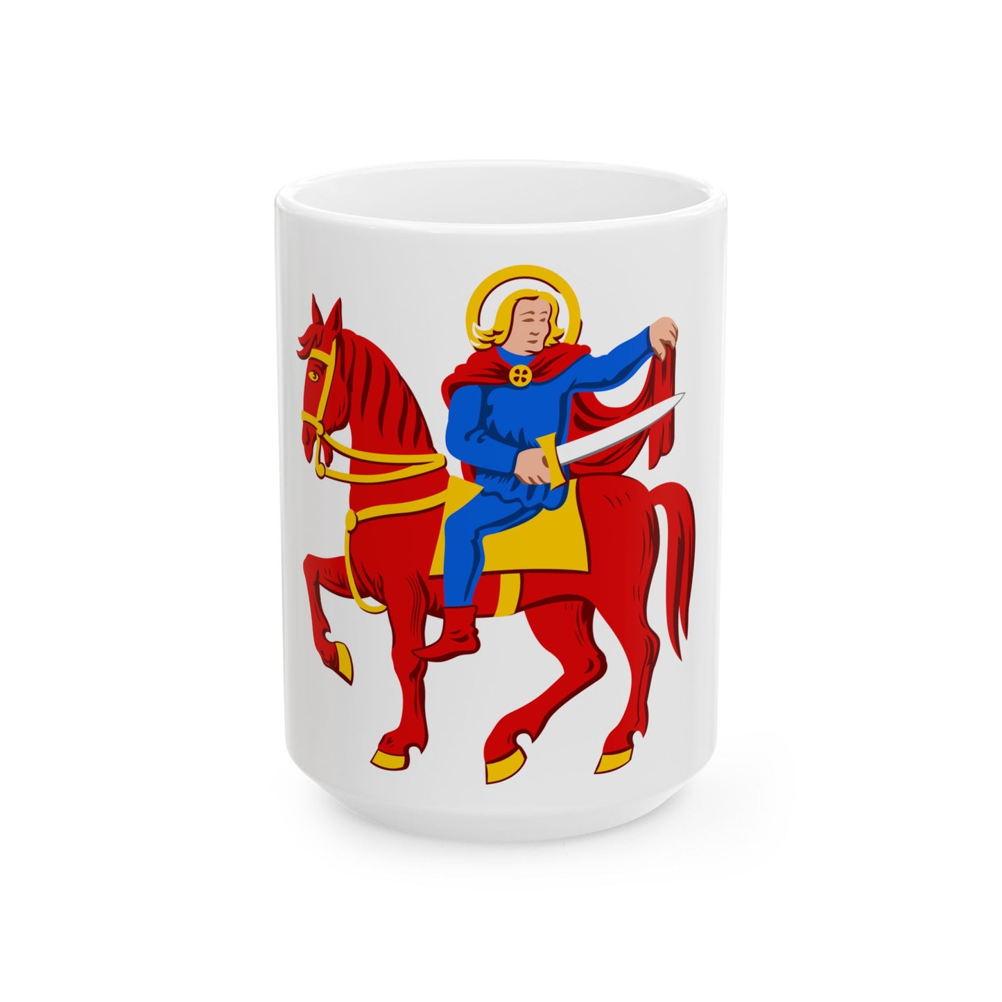 Raisio.lippu (Finland) White Coffee Mug-15oz-Go Mug Yourself