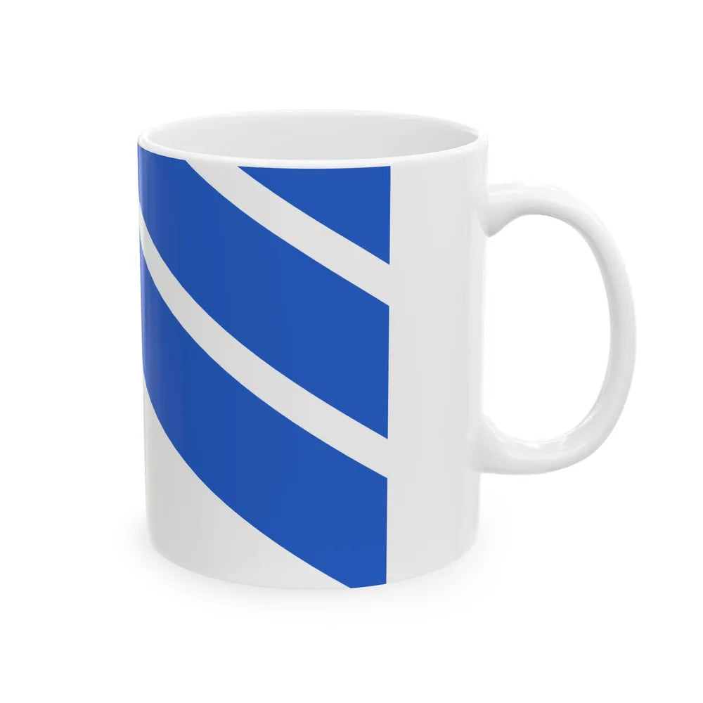 Rakvere valla lipp (Estonia) White Coffee Mug - Go Mug Yourself
