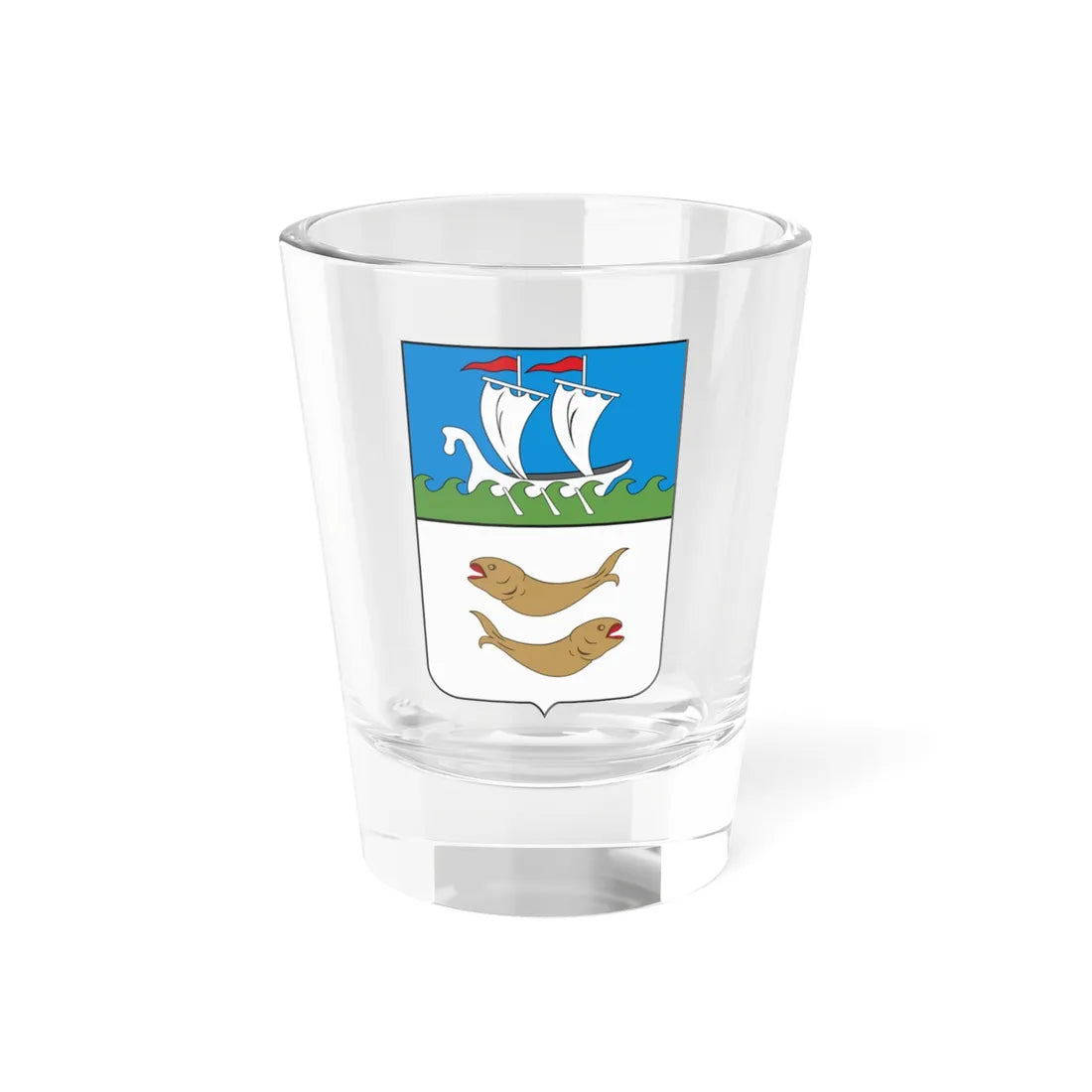 Rallet coat of arms (Algeria) (Coat of Arms) Shot Glass 1.5oz 1.5oz - Go Mug Yourself