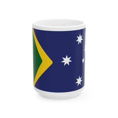 Ralph Kellys Proposal 2012 Australian Flag Proposal (Australia) White Coffee Mug 15oz - Go Mug Yourself