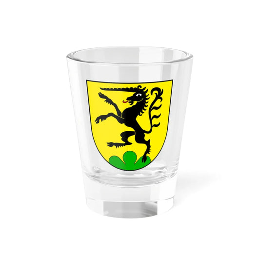 Ramosch Kreis wappen (Switzerland) (Coat of Arms) Shot Glass 1.5oz 1.5oz - Go Mug Yourself