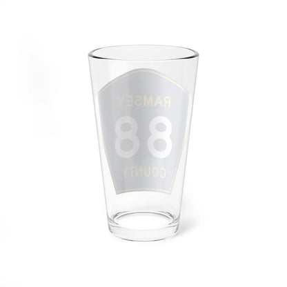 Ramsey County 88 MN (Minnesota) (Road Sign) Pint Glass 16oz - Go Mug Yourself