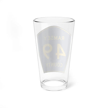 Ramsey County Road 49 (Minnesota) (Road Sign) Pint Glass 16oz - Go Mug Yourself
