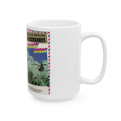 RAND MCNALLY VIDEO TRIP THE BLACK HILLS (VHS COVER) - White Coffee Mug - Go Mug Yourself