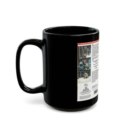 RANDY THE MACHO MAN SAVAGE THE MISSING MATCHES (VHS COVER) - Black Coffee Mug - Go Mug Yourself