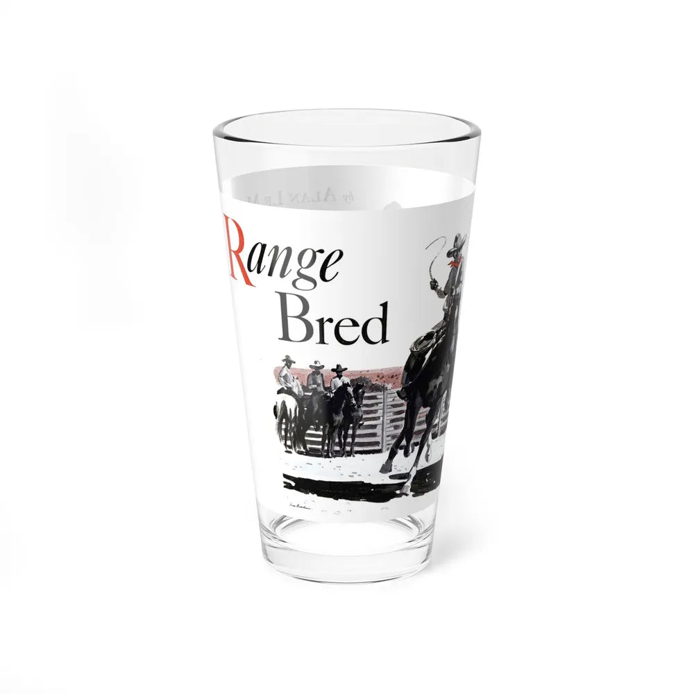 Range Bred, Cosmopolitan, January 1933 (Magazine Illustration) Pint Glass 16oz-Go Mug Yourself