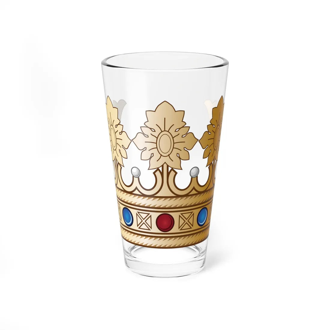 Rangkronen-Fig. 05 (Italy) (Coat of Arms) Pint Glass 16oz 16oz - Go Mug Yourself