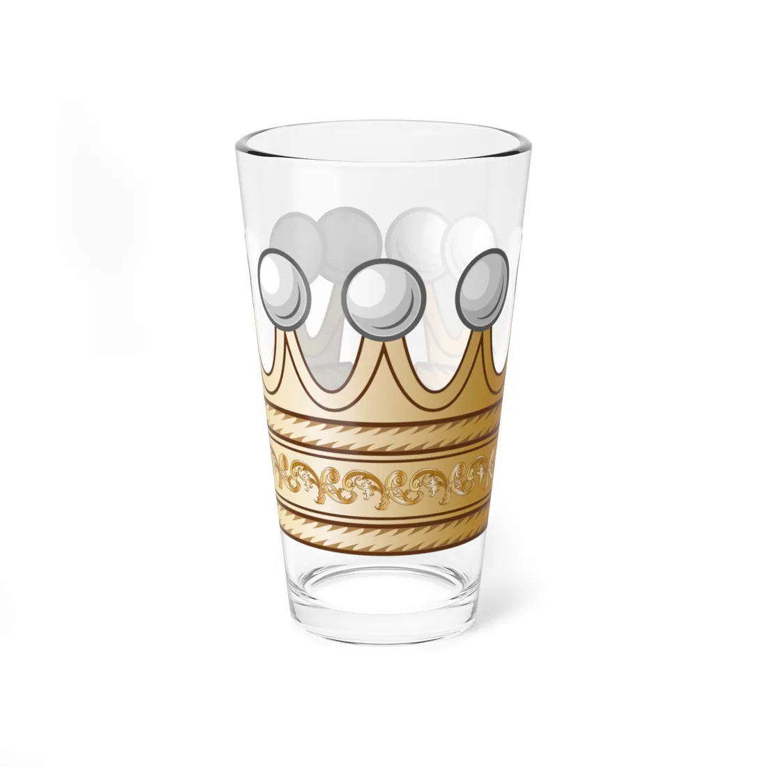 Rangkronen-Fig. 18a (Italy) (Coat of Arms) Pint Glass 16oz 16oz - Go Mug Yourself