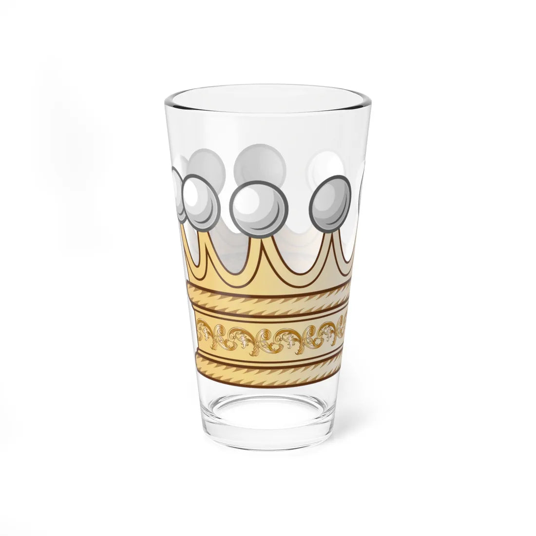 Rangkronen-Fig. 18a (Italy) (Coat of Arms) Pint Glass 16oz - Go Mug Yourself
