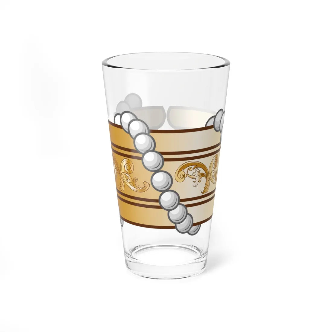 Rangkronen-Fig. 30 (Italy) (Coat of Arms) Pint Glass 16oz 16oz - Go Mug Yourself