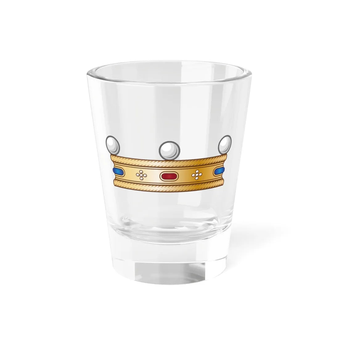 Rangkronen-Fig. 33 (Italy) (Coat of Arms) Shot Glass 1.5oz 1.5oz - Go Mug Yourself
