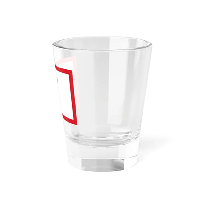 Rank flag for Contraalmirante of the Peruvian Navy (Peru) Shot Glass 1.5oz - Go Mug Yourself