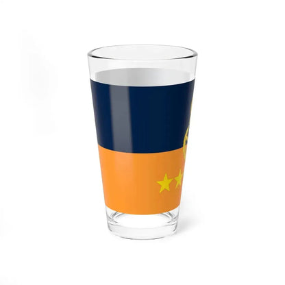 Rank flag for Field marshal Sri Lanka (Sri Lanka) Pint Glass 16oz - Go Mug Yourself