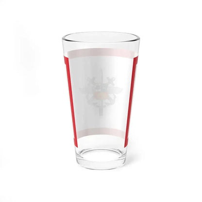 Rank flag for the Chief of the Joint Command Peru (Peru) Pint Glass 16oz - Go Mug Yourself