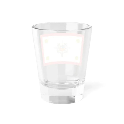 Rank flag for the Chief of the Joint Command Peru (Peru) Shot Glass 1.5oz - Go Mug Yourself