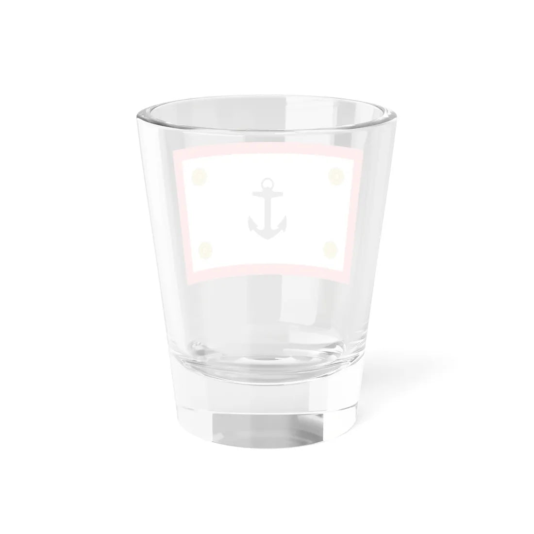 Rank flag for the Commander General of the Peruvian Navy (Peru) Shot Glass 1.5oz - Go Mug Yourself