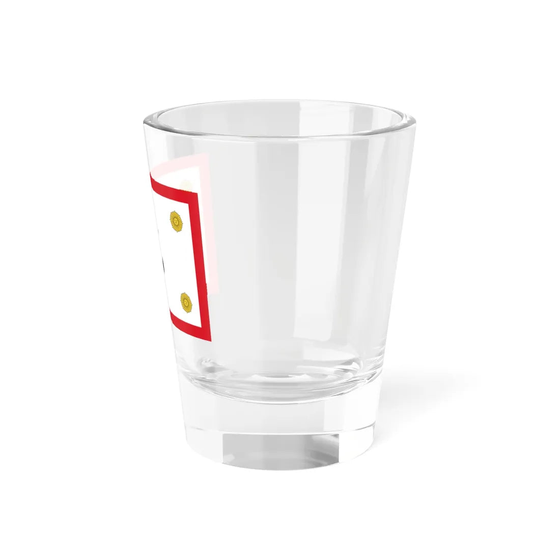Rank flag for the Commander General of the Peruvian Navy (Peru) Shot Glass 1.5oz - Go Mug Yourself