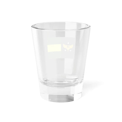 Rank flag of Major-brigadeiro of Brazilian Air Force (Brazil) Shot Glass 1.5oz - Go Mug Yourself
