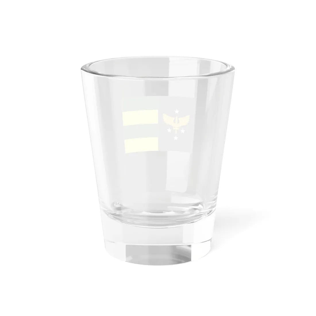 Rank flag of Tenente-brigadeiro of Brazilian Air Force (Brazil) Shot Glass 1.5oz - Go Mug Yourself
