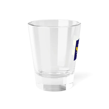 Rank flag of Tenente-brigadeiro of Brazilian Air Force (Brazil) Shot Glass 1.5oz - Go Mug Yourself