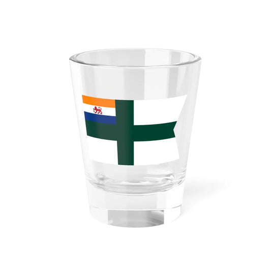 Rank flag of the South African Navy - Chief of the Navy 1952-1959 (South Africa) Shot Glass 1.5oz 1.5oz - Go Mug Yourself