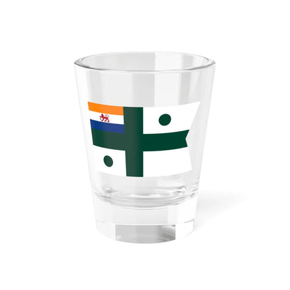 Rank flag of the South African Navy - Rear Admiral 1952-1959 (South Africa) Shot Glass 1.5oz 1.5oz - Go Mug Yourself